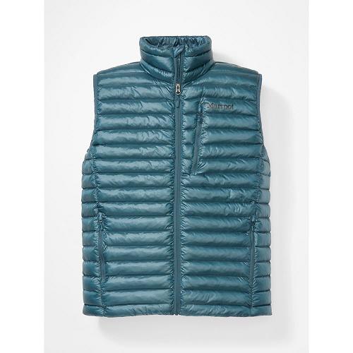 Marmot Vest Blue Grey NZ - Avant Featherless Jackets Mens NZ397824
